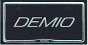 『デミオ』 純正 DE3FS DE3AS DE5FS ナンバープレートボルダー(フロント・リア共用タイプ) パーツ マツダ純正部品 DEMIO オプション アクセサリー 用品 1