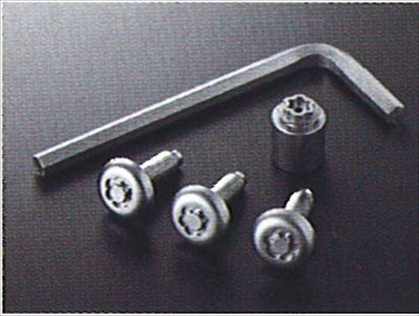 『カローラフィールダー』 純正 ZRE142 ロックボルトナンバープレート用 パーツ トヨタ純正部品 盗難防..