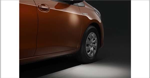 『ヴィッツ』 純正 NHP130 NSP130 KSP130 ウェルカムライト（運転席・助手席） パーツ トヨタ純正部品 イルミネーション 明かり 照明 オプション アクセサリー 用品