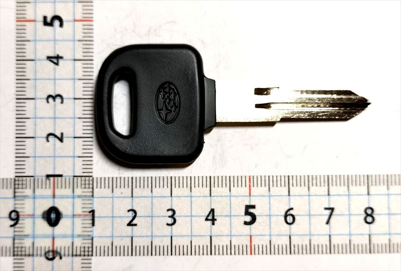 ブランクーキー（PLATE) 57430aa120 スバル純正部品