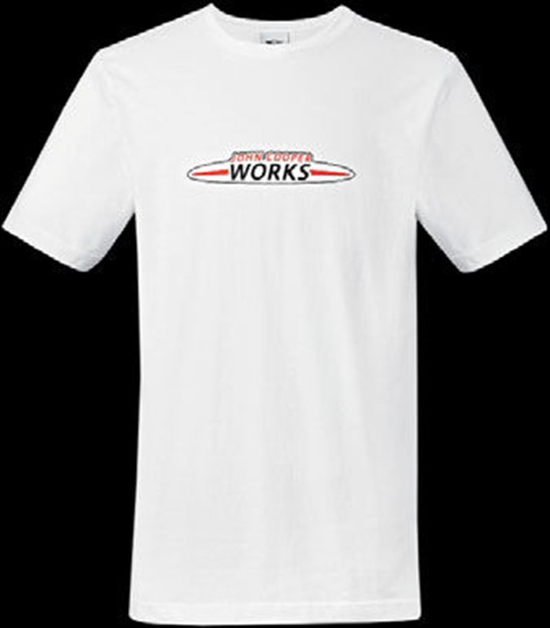 『コンバーチブル JCW』 純正 7BA JCWロゴ・Tシャツ(メンズ) パーツ MINI純正部品 オプション アクセサリー 用品