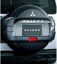 『パジェロ』 純正 V98W V93W スペアタイヤカバー パーツ 三菱純正部品 自動車 劣化防止 背面タイヤ オプション アクセサリー 用品