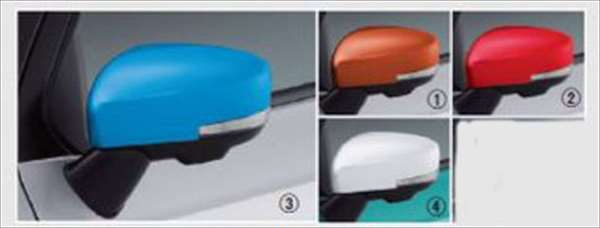 『イグニス』 純正 FF21S ドアミラーカバー LEDサイドターンランプ付ドアミラー用 パーツ スズキ純正部品 サイドミラーカバー カスタム ignis オプション アクセサリー 用品
