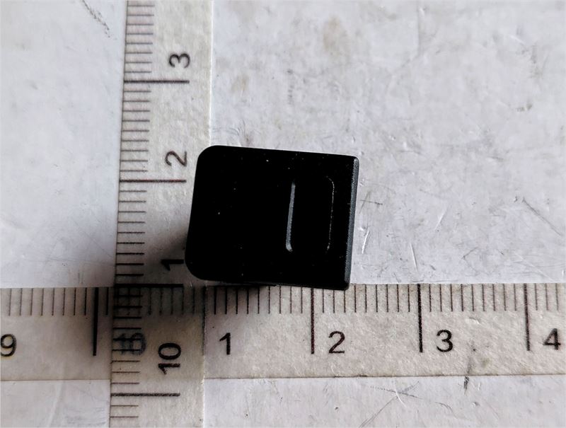 シフトロックのレリーズボタンのカバーのみ 33554B2010C1 ムーヴキャンバス用 ダイハツ純正部品