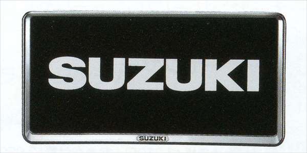 『ハスラー』 純正 MR31S ナンバープレートリム ※1枚より ※リヤ封印注意 パーツ スズキ純正部品 ナンバーフレーム ナンバーリム ナンバー枠 hustler オプション アクセサリー 用品
