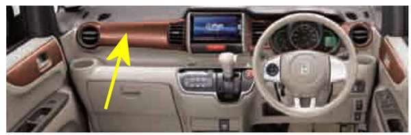 『NBOX+』 純正 JF1 インテリアパネル 2枚セット パーツ ホンダ純正部品 内装パネル オプション アクセサリー 用品