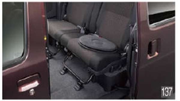 『ハイゼット カーゴ』 純正 S321V S331V 回転クッション 1脚分 パーツ ダイハツ純正部品 オプション アクセサリー 用品