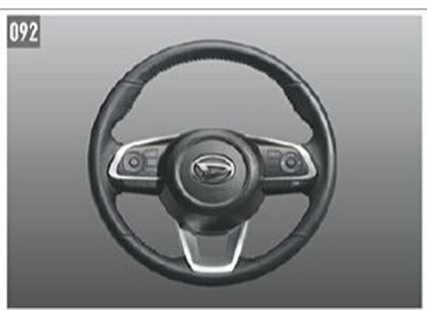 『ロッキー』 純正 A200S A210S 革巻きステアリング パーツ ダイハツ純正部品 本革巻き 皮巻き レザー ..