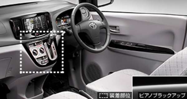 Pixis トヨタ純正部品 パーツ 用品 株式会社 ピクシスエポック 車用品 内装パネル 内装パーツ アクセサリー パーツ センタークラスター ピアノブラック Gbpf インテリアパネル スズキモータース オプション 純正