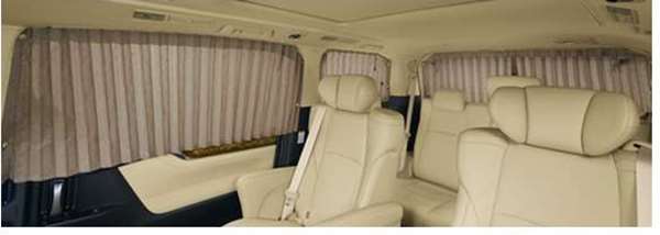 【アルファード】純正 AYH30W GGH30W GGH35W AGH30W AGH35W 室内カーテン（一重・フォーマルプリーツタイプ） パーツ トヨタ純正部品 目隠し 日除け スモーク オプション アクセサリー 用品