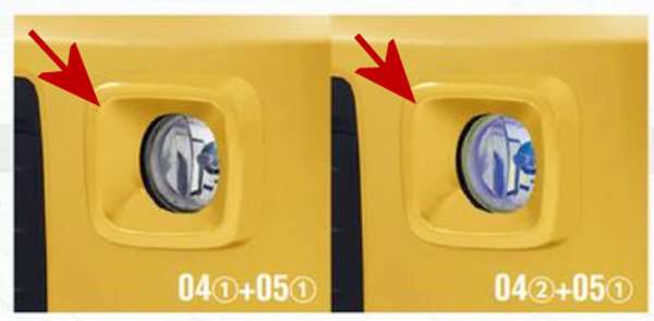 『ワゴンR』 純正 MH55S MH35S フォグランプベゼル ベゼルのみ *ランプ本体は別売 パーツ スズキ純正部品 フォグライト 補助灯 霧灯 オプション アクセサリー 用品