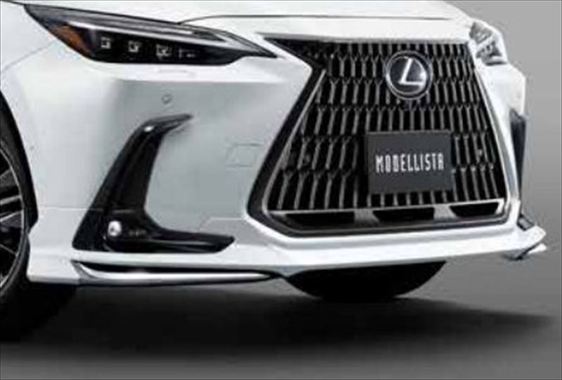 『NX』 純正 5BA MODELLISTA フロントスポイラー パーツ レクサス純正部品 メッキ カスタム エアロパーツ オプション アクセサリー 用品