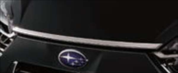 『プレオ+』 純正 LA350 LA360 フードガーニッシュ（メッキ） パーツ スバル純正部品 エアロパーツ パネル カスタム オプション アクセサリー 用品
