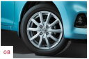『デイズ』 純正 B21W アルミホイール 15×4.5J インセット46(10本スポークタイプ) 1本より パーツ 日産純正部品 安心の純正品 DAYZ オプション アクセサリー 用品(2)