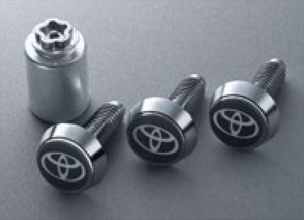 『カローラクロス』 純正 ZVG11 ZVG15 ZSG10 ロックボルト ※ナンバープレート用 パーツ トヨタ純正部品..