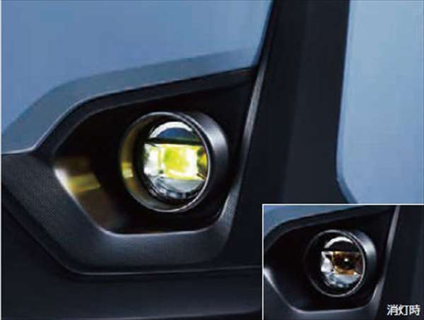 『XV』 純正 GT3 GTE LEDフォグランプ イエロー パーツ スバル純正部品 フォグライト 補助灯 霧灯 オプション アクセサリー 用品