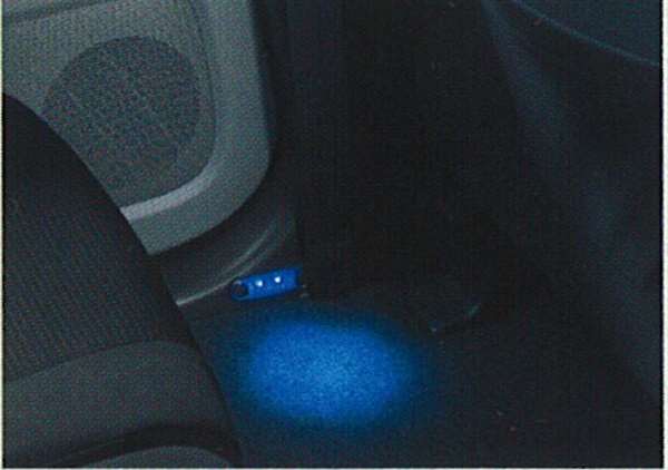 『ビーゴ』 純正 J200 リヤフロアイルミネーション（左右2個セット） パーツ ダイハツ純正部品 照明 ライト フットライト be-go オプション アクセサリー 用品