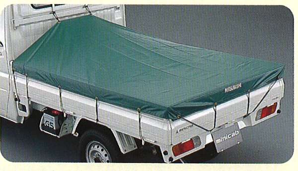 『ミニキャブ』 純正 U61 トノカバー フック付 パーツ 三菱純正部品 荷室 トランク MINICAB オプション..