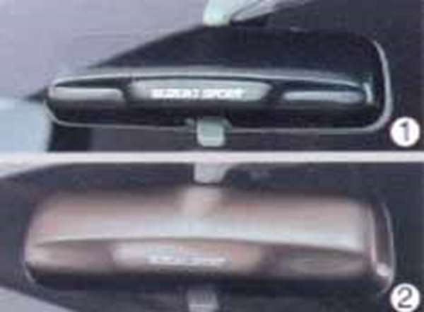 『ワゴンR』 純正 MC22 MC12 ルームミラーカウル パーツ スズキ純正部品 カーボン ミラーカバー カスタ..