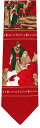 ネクタイ クリスマス 東方の三賢者 ベツレヘムの星 イエス誕生 赤系 106プレゼント ギフト 贈り物
