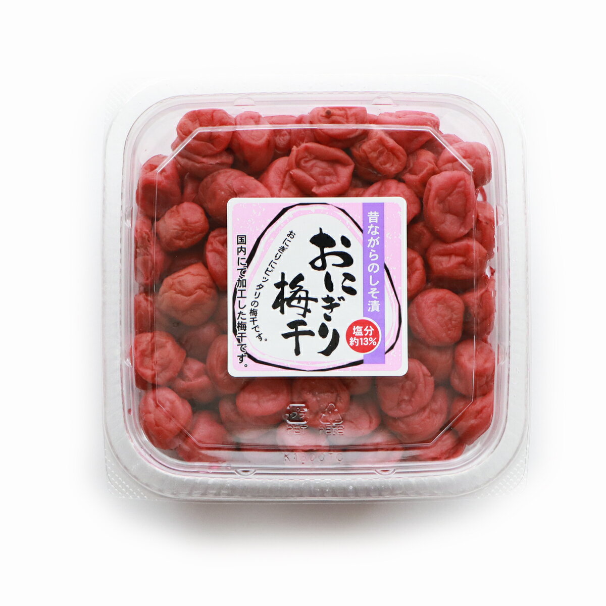 昔ながらのしそ漬 おにぎり梅干 塩分約13％ (1000g×12個) 神尾食品工業株式会社 6×2 送料無料