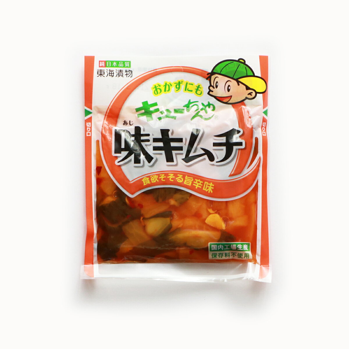 キューちゃんシリーズ味キムチ(90g×80袋)東海漬物株式会社10×8送料無料