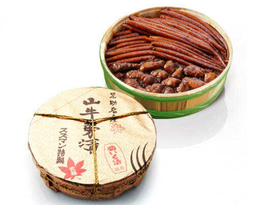 山ごぼう味噌漬・菊芋味噌漬 樽詰420g 山ごぼう味噌漬・菊芋味噌漬 樽詰420g