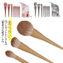 メイクブラシセット 収納 旅行用 メイクブラシ 柔らかい 10本セット 化粧ポーチ 収納ポーチ付き メイクポーチ プレゼント アイシャドウブラシ 可愛い おしゃ...