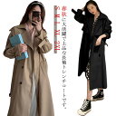 秋 ライトアウター 卒業式 春コート アウター スプリングコート 春服 ロングコート 秋 レディース 春 ベルト付き 通勤 ゆったり 大きいサイズ シンプル きれいめ カジュアル ビジネス オフィス 仕事 トレンチコート 通学 ロング丈 入学式 秋服 20代 30代 40代 大きめ