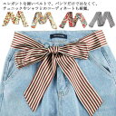 ワンピース べルト 細ベルト レディースべルト アクセサリー 全7色 レディース 細め 飾りベルト リボン 花柄 ジーンズ チュニック プレゼント 大人 社会人 学生 母の日 ウエストマーク