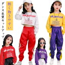 ヒップポップ ダンス衣装 子ども服 キッズダンス衣装 tシャツ パンツ 男の子 女の子 セットアップ 2点 韓国風 子供服 トップス キッズダンス 衣装 ゆるシ...