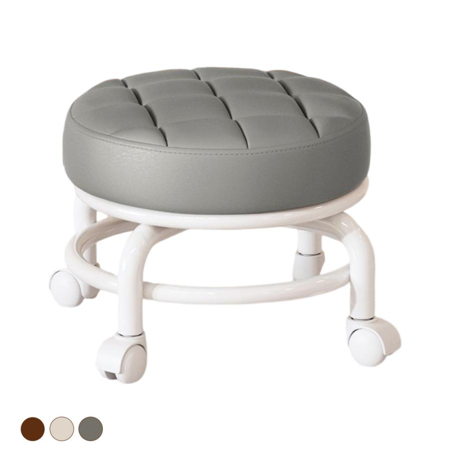 スツール おしゃれ 作業椅子 低い丸椅子 イスチェア ラウンドチェア ラウンドスツール ダイニングチェ..