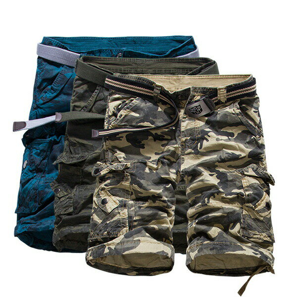 カーゴパンツ 迷彩 ハーフパンツ メンズ ショートパンツ ストレッチ パンツ ミリタリー 5分丈 膝上 ワークパンツ 半ズボン お兄系 ワークパンツ スポーツ トレーニング ファッション おしゃれ 春 夏 秋 メール便