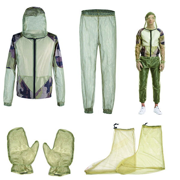 蚊除けパーカー 虫除けウェア 虫よけメッシュパーカー 畑用 採集 釣り 軽量 耐久性 速乾性 通気性 農業作用 アウトドア ジッパーポケット付き 防虫ネット 保...