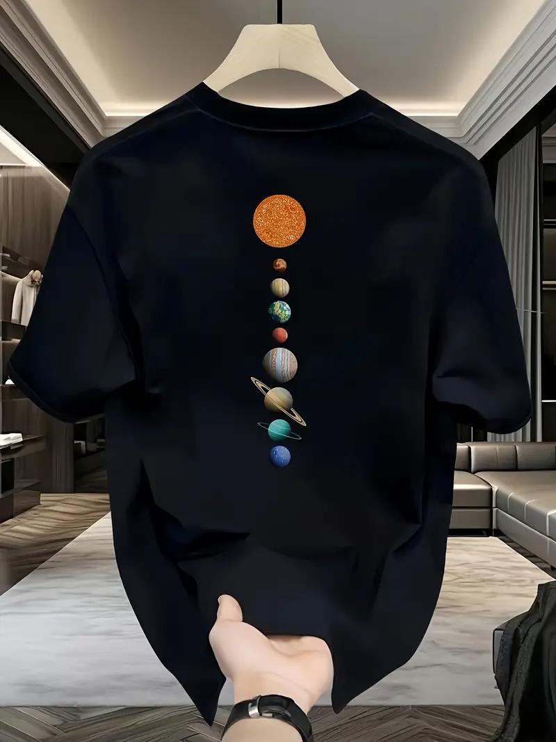 Shirts, T-Shirts - 「惑星」 Tシャツ 100%コットン ドラゴンクエスト ネタ パロディ ふざけtシャツ ギャグtシャツ おもしろTシャツ おもしろグッズ ドラゴンクエスト メンズ レディース 面白いパンダグラフィックTシャツ 半袖 洗濯機可 メール便