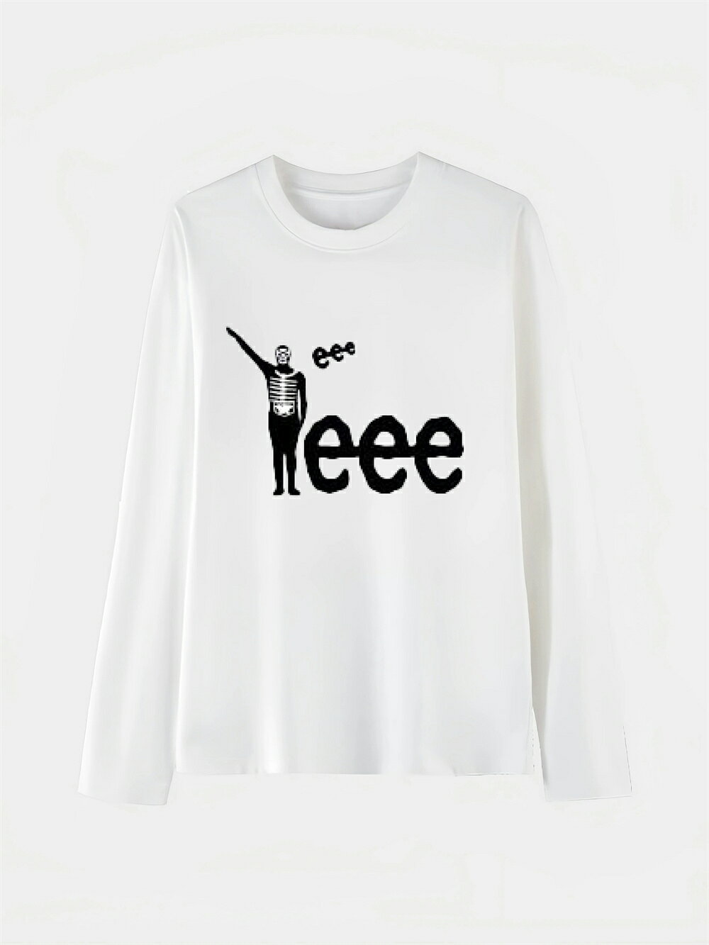 Rakuten - 「eee」 Tシャツ 100%コットン ドラゴンクエスト ネタ パロディ ふざけtシャツ ギャグtシャツ おもしろTシャツ おもしろグッズ ドラゴンクエスト メンズ レディース 面白いパンダグラフィックTシャツ 長袖 洗濯機可 メール便