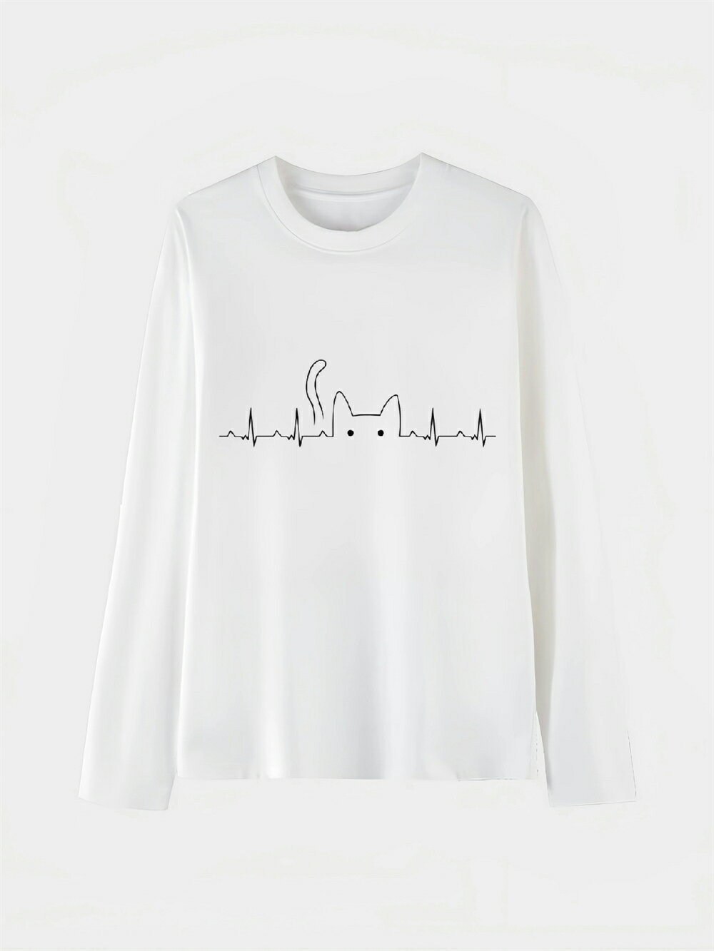 Rakuten - 「心音猫」 Tシャツ 100%コットン ドラゴンクエスト ネタ パロディ ふざけtシャツ ギャグtシャツ おもしろTシャツ おもしろグッズ ドラゴンクエスト メンズ レディース 面白いパンダグラフィックTシャツ 長袖 洗濯機可 メール便
