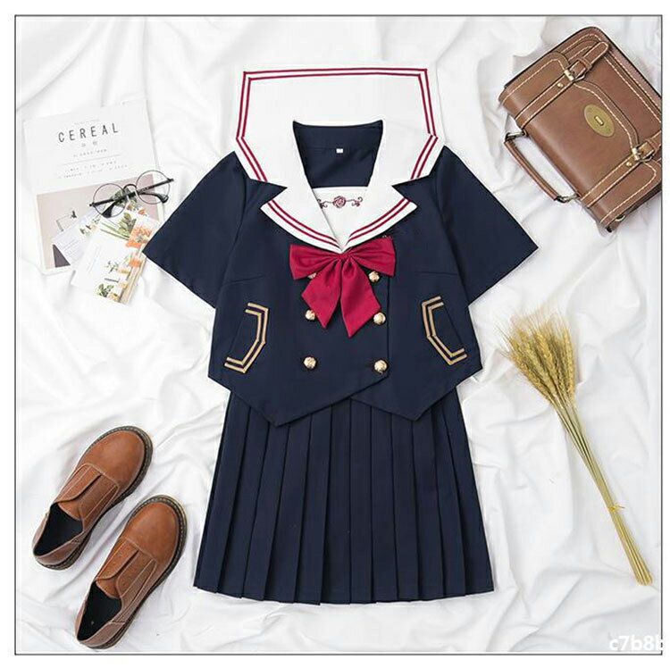 セーラー服 コスプレ 半袖 長袖 ロングスカート スカートスーツ コスプレ 上下セット セットアップ ハロウィン 女の子 コスチューム JK制服 女子制服 学生服 女子高生 長袖 可愛い 高校生 学生 学園祭 文化祭【一部即納】 aaa