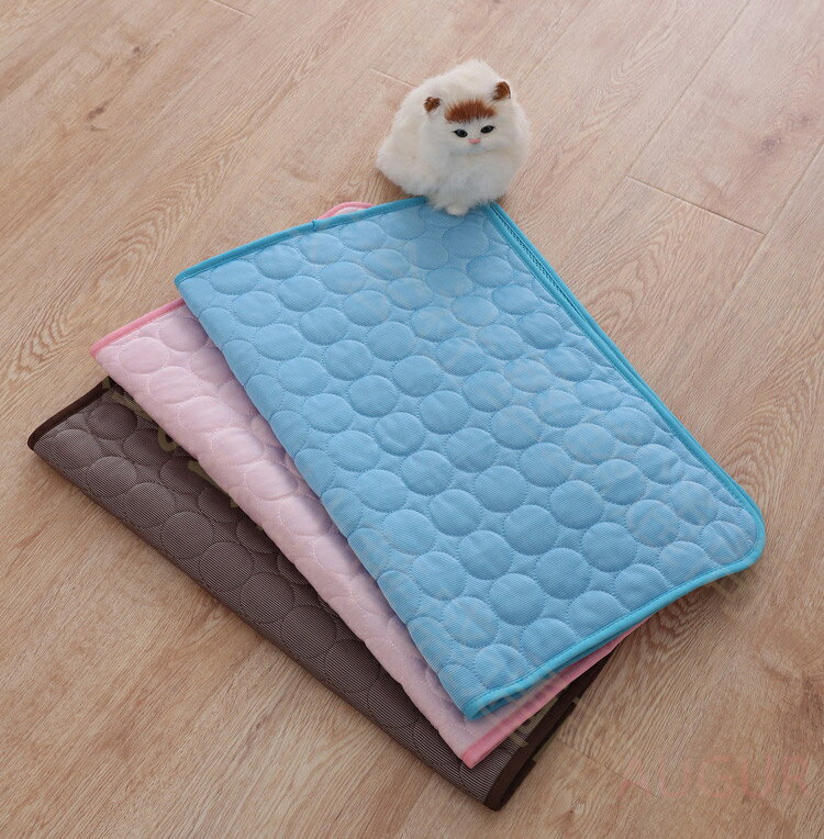 ペット用シーツ 冷感シーツ ペットマット ポリエステル ひんやり 冷感 犬 猫 シーツ メッシュ クール 冷たい 柔らかい 冷却マット カバー 暑さ対策 熱中症対策 水洗い 敷物 ペット用品 夏用