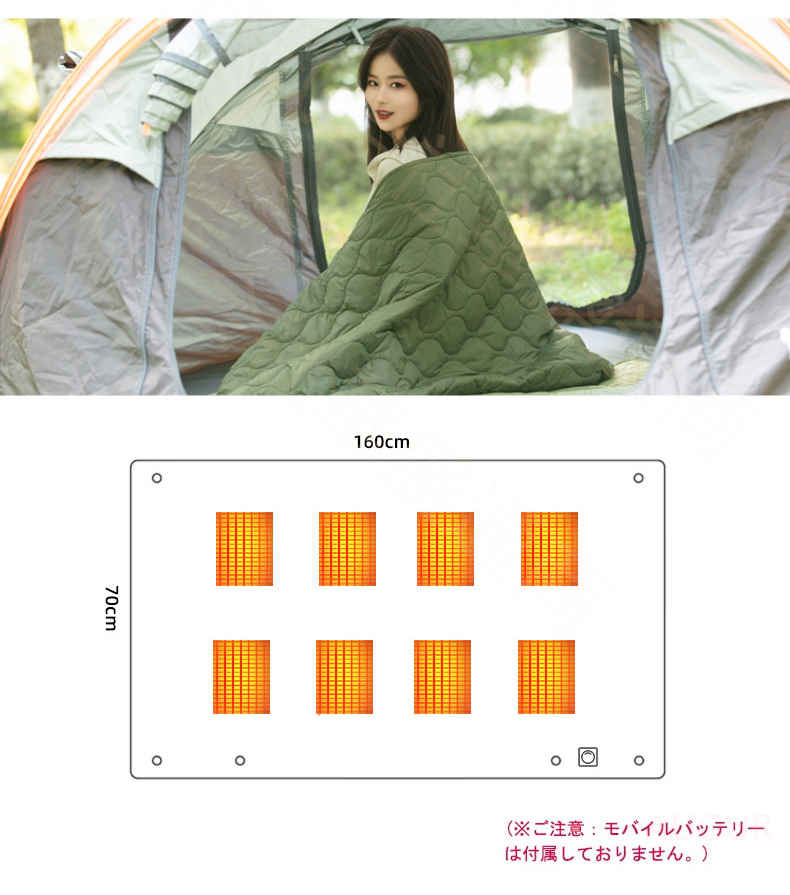 電気毛布 掛け着る 電気ひざ掛け USB給電 超軽量 ブランケット ヒーターブランクケット オフィス 洗える 羽織る毛布 着る毛布 ふわふわ 膝掛け 冷え予防 暖かい 秋冬用 寒い プレゼント おすすめ [2]