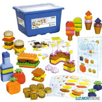 LEGOレゴduploデュプロカフェセット45004ハンバーガーケーキアイスドリンク