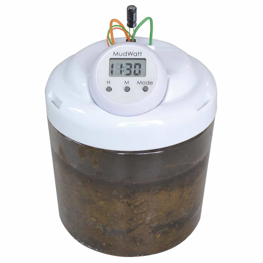 微生物 燃料電池 実験器 MudWatt