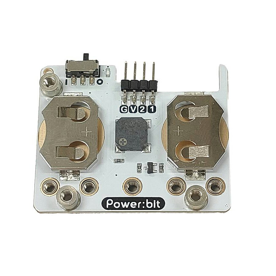 micro:bit マイクロビット用 ボタン電池モジュール powerbit