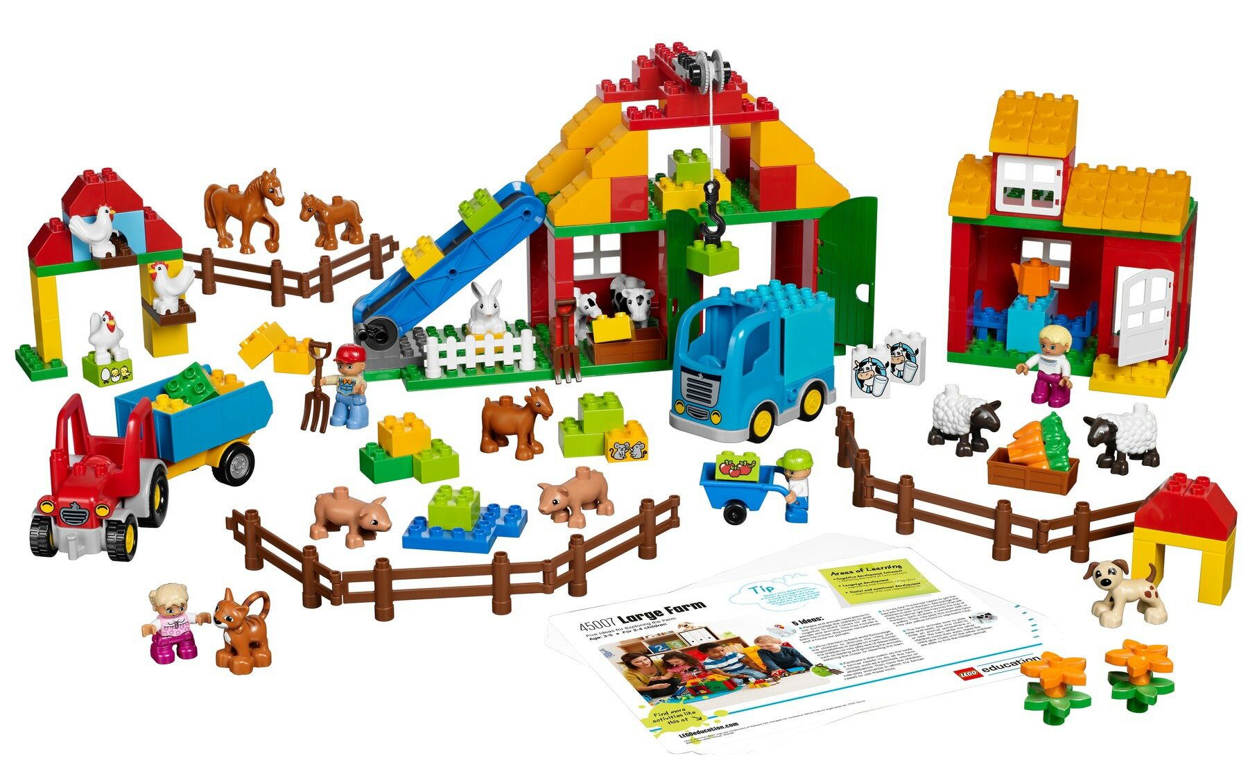 レゴ®デュプロ LEGO レゴ duplo デュプロ たのしい農場セット 45007 動物 野菜 トラクター V95-5287