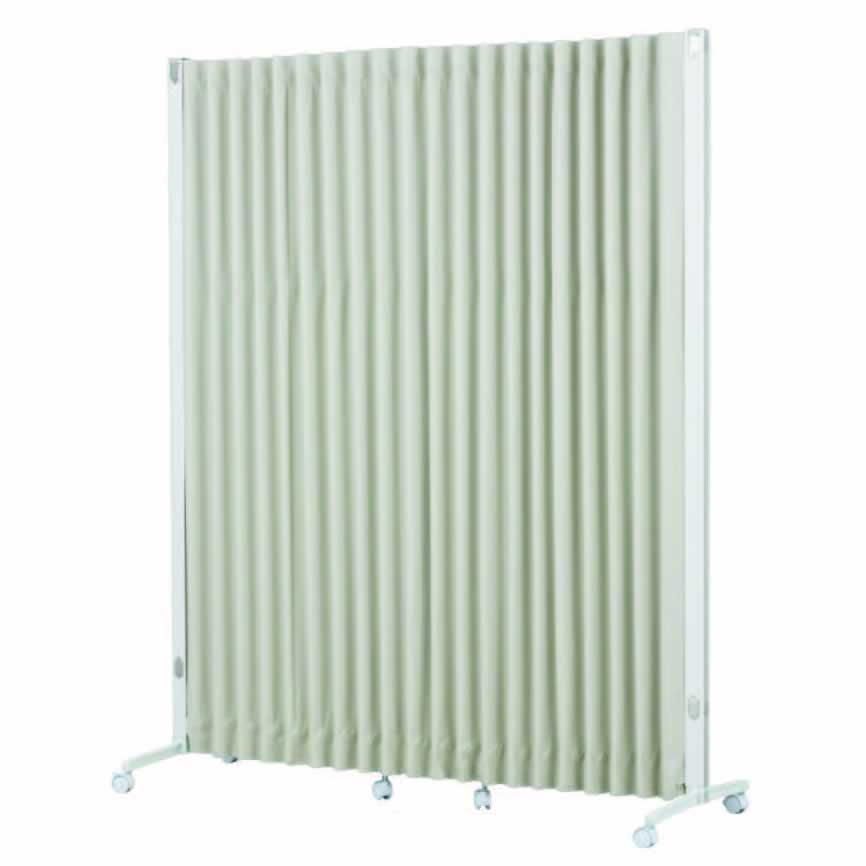 アコーディオン つい立て YWL-965 アイボリー 高さ167cm