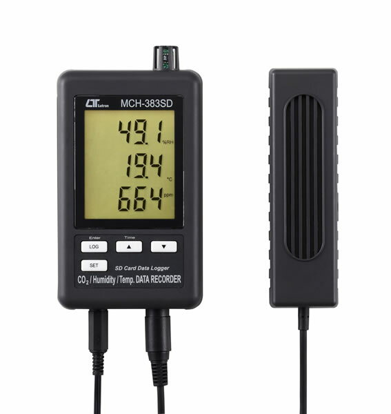 デジタル温湿度・CO2計　MCH-383SD