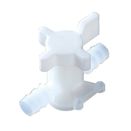 ストップコック PVDF 二方 10mm ストップコック PVDF 二方 10mm