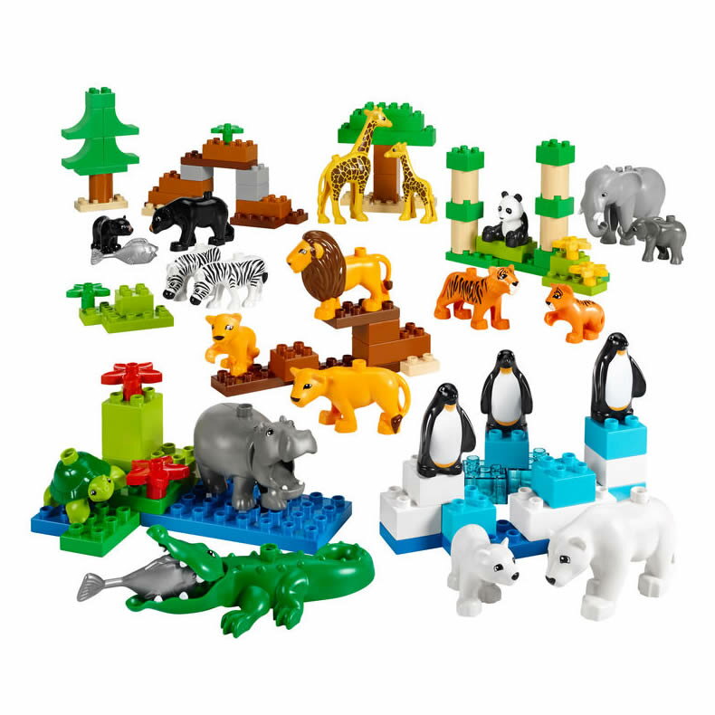 LEGO レゴ duplo デュプロ ゆかいな動物セット 45012 V95-5265