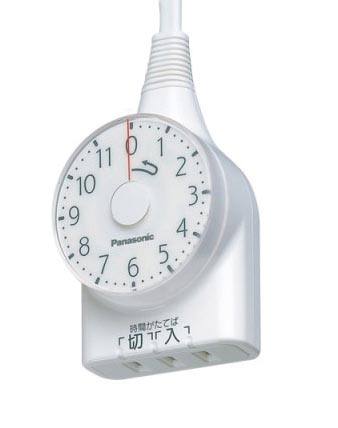 タイマー付き コンセント WH3111 ダイヤル式 1500W タイマー付き コンセント WH3111 ダイヤル式 1500W