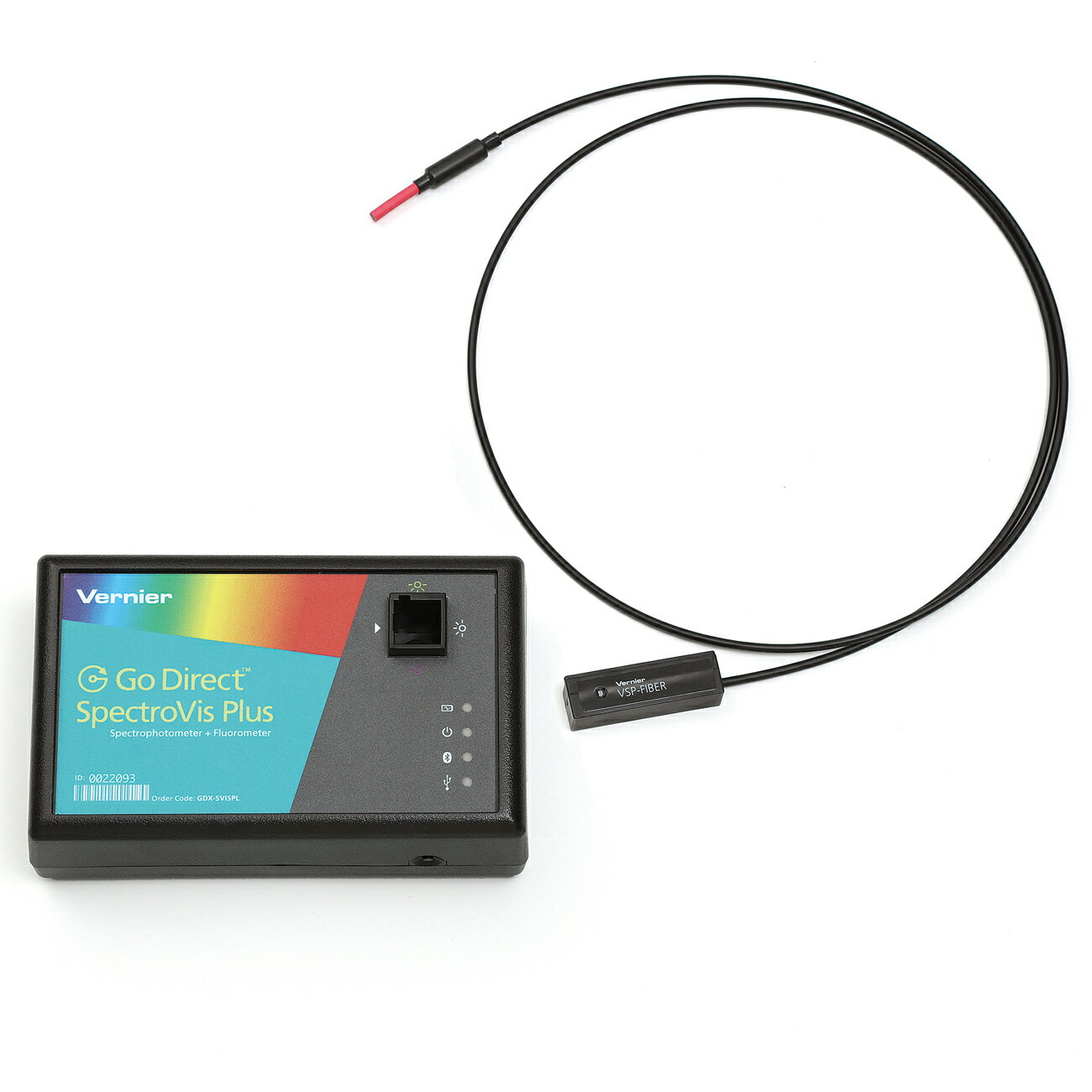 Go Direct ワイヤレス スペクトロメーター GDX-SVISPLF 光ファイバー付属